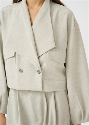 Wiana skjorte Offwhite Melange Gestuz 